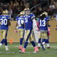Photo is from 2014 and features QB Drew Willy, who is no longer with the Blue Bombers, but we don’t exactly have an abundance of CFL photos in our subscriptions. Photo credit: Marianne Helm/Getty Images